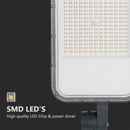 Brilagi - LED utomhus gatlampa med ledat fäste URBANLIGHT LED/200W/230V antracit IP65