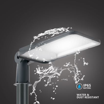 Brilagi - LED utomhus gatlampa med ledat fäste URBANLIGHT LED/200W/230V antracit IP65