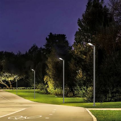 Brilagi - LED utomhus gatuarmatur URBANLIGHT LED/100W/230V grå IP65