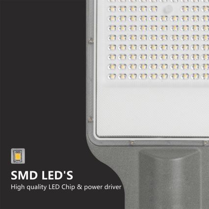 Brilagi - LED utomhus gatuarmatur URBANLIGHT LED/100W/230V grå IP65
