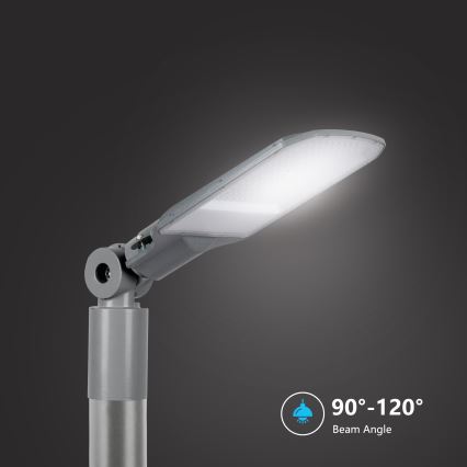 Brilagi - LED utomhus gatuarmatur URBANLIGHT LED/100W/230V grå IP65