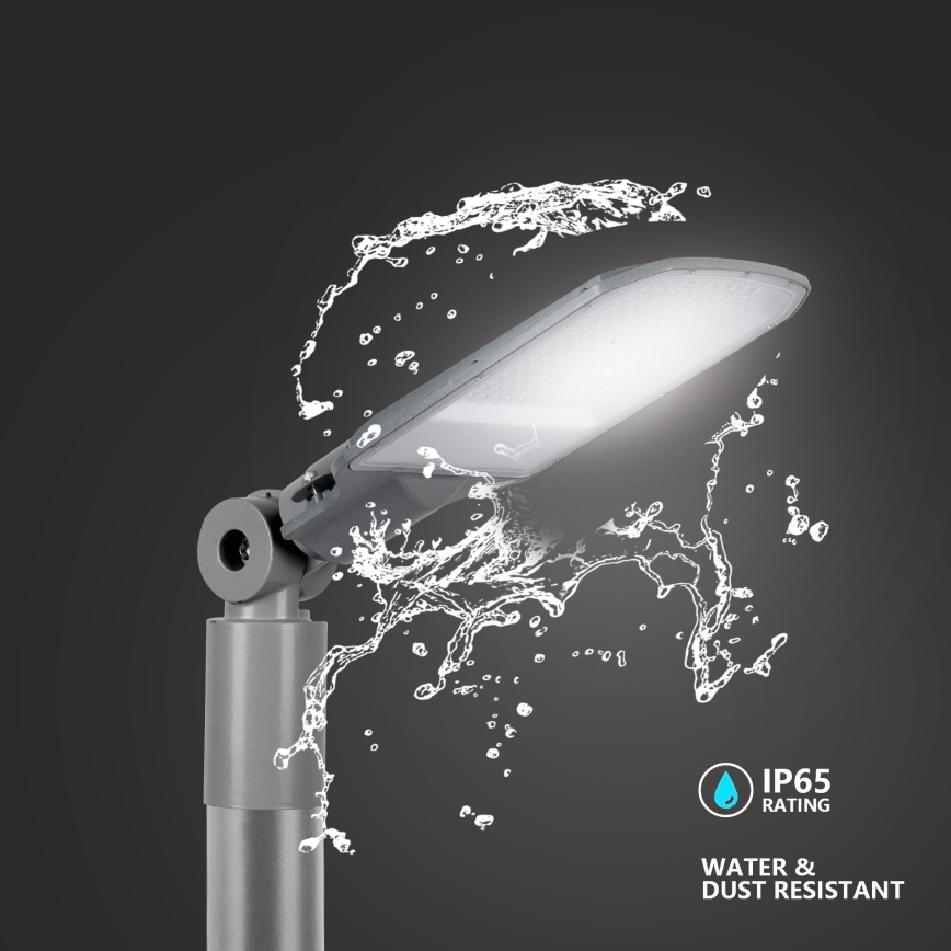 Brilagi - LED utomhus gatuarmatur URBANLIGHT LED/100W/230V grå IP65