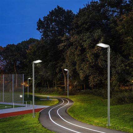 Brilagi - LED utomhus gatulampa med ledad arm URBANLIGHT LED/100W/230V grå IP65