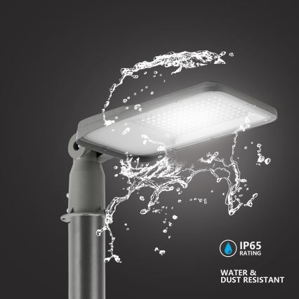 Brilagi - LED utomhus gatulampa med ledad arm URBANLIGHT LED/100W/230V grå IP65