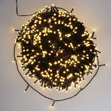 BRILAGI - LED utomhus julbelysning 1000xLED/8 funktioner 105 m IP44 varmvit