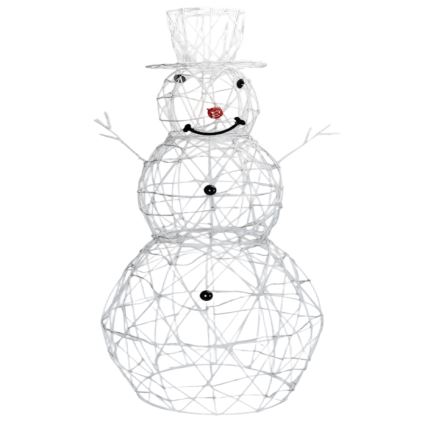 Brilagi - LED utomhus juldekoration 3,6 W/31/230 V 6500 K 120 cm IP44 snögubbe