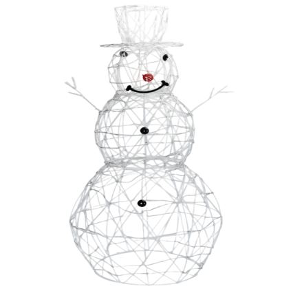 Brilagi - LED utomhus juldekoration 3,6W/31/230V 2700K 120 cm IP44 snögubbe