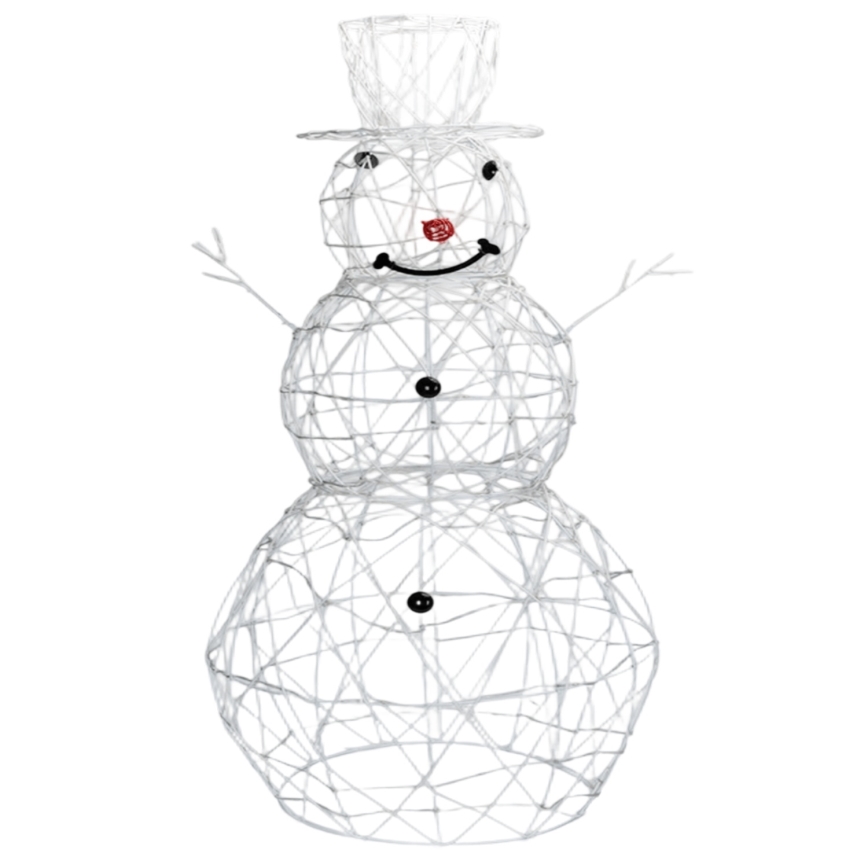 Brilagi - LED utomhus juldekoration 3,6W/31/230V 2700K 120 cm IP44 snögubbe