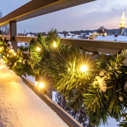 Brilagi - LED utomhus juldekoration GIRLANG LED/3xAA 300 cm IP44