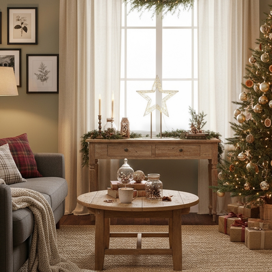 Brilagi - LED utomhus juldekoration LED/3,6W/230V IP44 44x30 cm stjärna