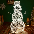 BRILAGI - LED utomhus juldekoration LED/3,6W/31/230V 2700K 90 cm IP44 snögubbe