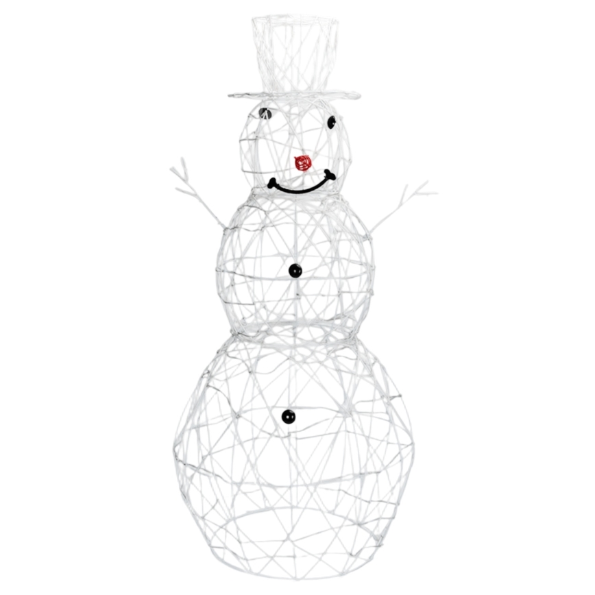 Brilagi - LED utomhus juldekoration LED/3,6W/31/230V 2700K 90 cm IP44 snögubbe