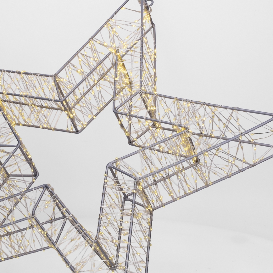 Brilagi - LED utomhus-juldekoration LED/6W/230V IP44 50x48 cm stjärna