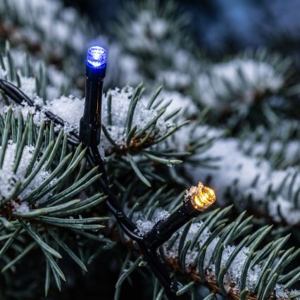 BRILAGI - LED utomhus julslinga 100xLED/8 funktioner 13 m IP44 flerfärgad