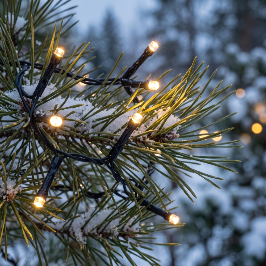 BRILAGI - LED Utomhus julslinga 200xLED 9m IP44 varmvit