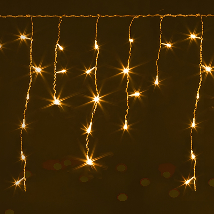 Brilagi - LED utomhus julslinga 400 LED/8 funktioner 23 x 0,6 m IP44 varmvit