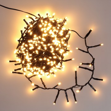 BRILAGI - LED Utomhus julslinga 400xLED 13m IP44 varmvit