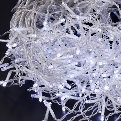 Brilagi - LED utomhus julslinga 400xLED/8 funktioner 23m IP44 kallvit