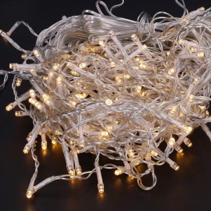 Brilagi - LED utomhus julslinga 400xLED/8 funktioner 23m IP44 varmvit