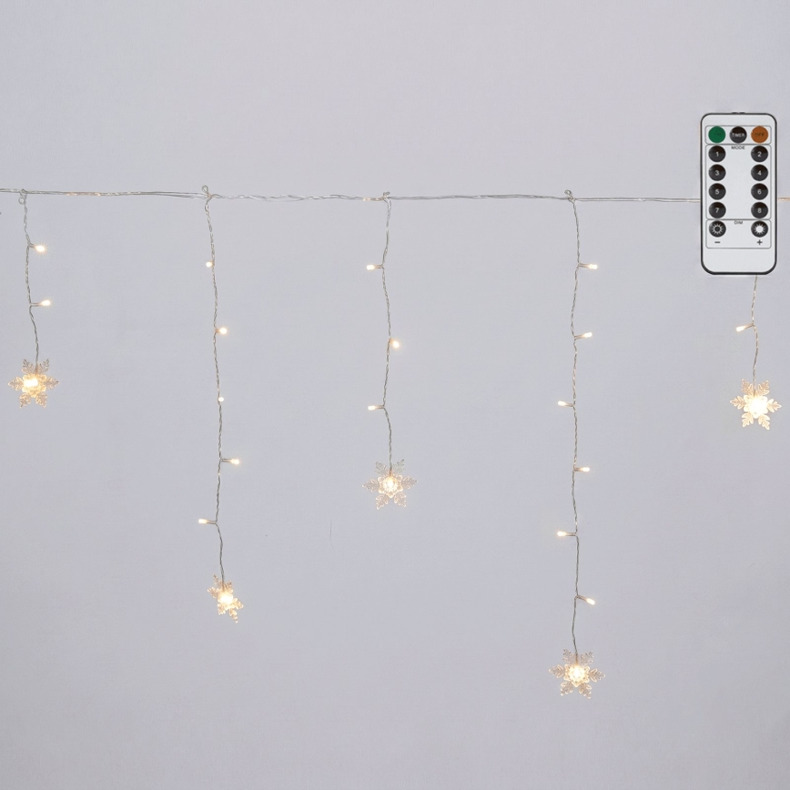 BRILAGI - LED utomhus julslinga 60xLED/6W/6x0,7m IP44 varmvit