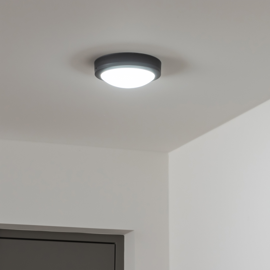Brilagi - LED Utomhustaklampa LED/13W/230V Ø 17 cm IP54 antracit