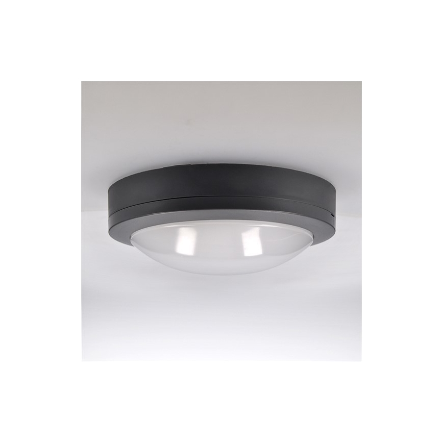 Brilagi - LED Utomhustaklampa LED/13W/230V Ø 17 cm IP54 antracit