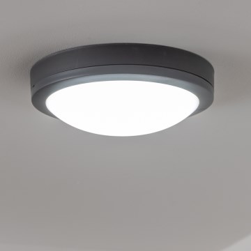 Brilagi - LED Utomhus taklampa LED/20W/230V Ø 23 cm IP54 antracit