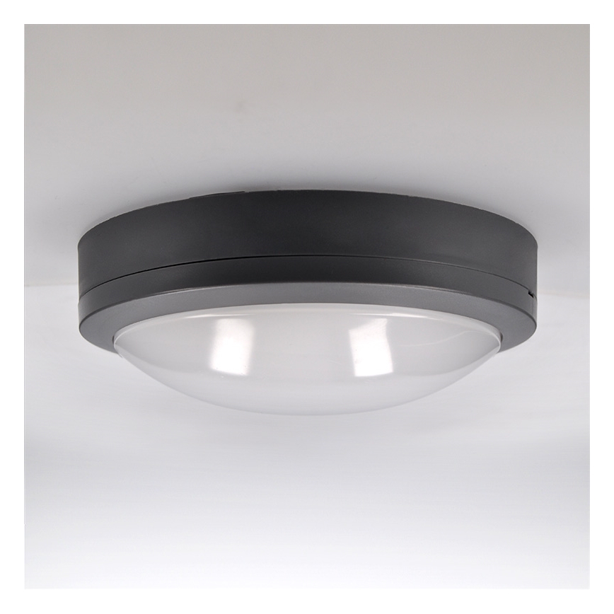 Brilagi - LED Utomhus taklampa LED/20W/230V Ø 23 cm IP54 antracit