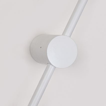 Brilagi - AURA LED utomhusvägglampa 20W/230V 3000K IP54 97 cm vit CRI 90