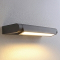 BRILAGI - LED Utomhus väggarmatur för fasaden SALERNO LED/12W/230V 35,5 cm antracit IP65
