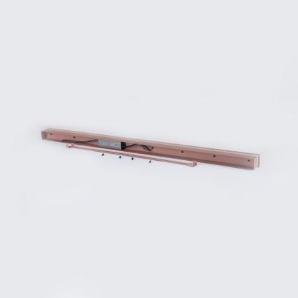 Brilagi - LED utomhusväggarmatur LINEAR LED/22W/230V 3000K IP65 100 cm brun CRI 90