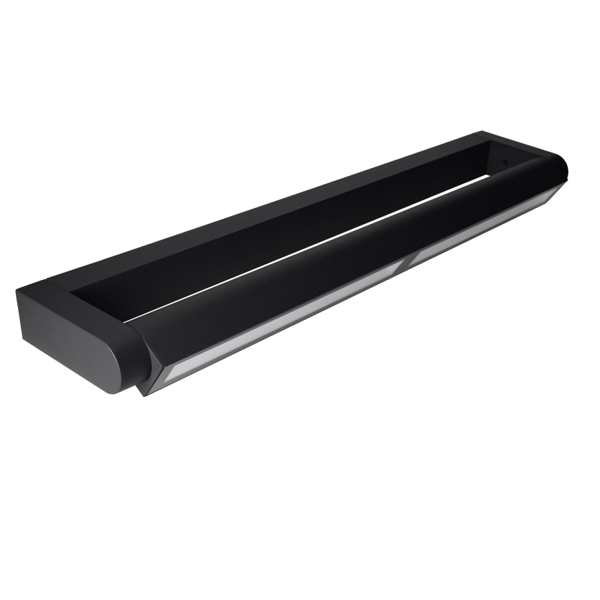 BRILAGI - LED Utomhus vägglampa för fasaden SALERNO LED/24W/230V 66 cm svart IP65