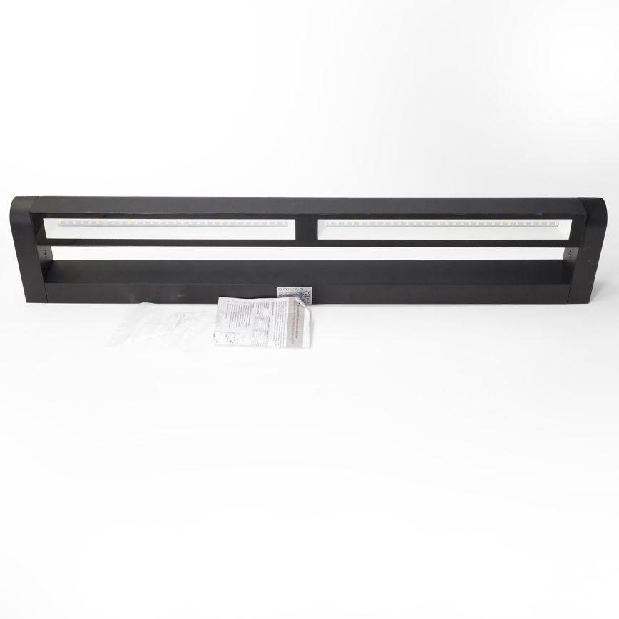 BRILAGI - LED Utomhus vägglampa för fasaden SALERNO LED/24W/230V 66 cm svart IP65