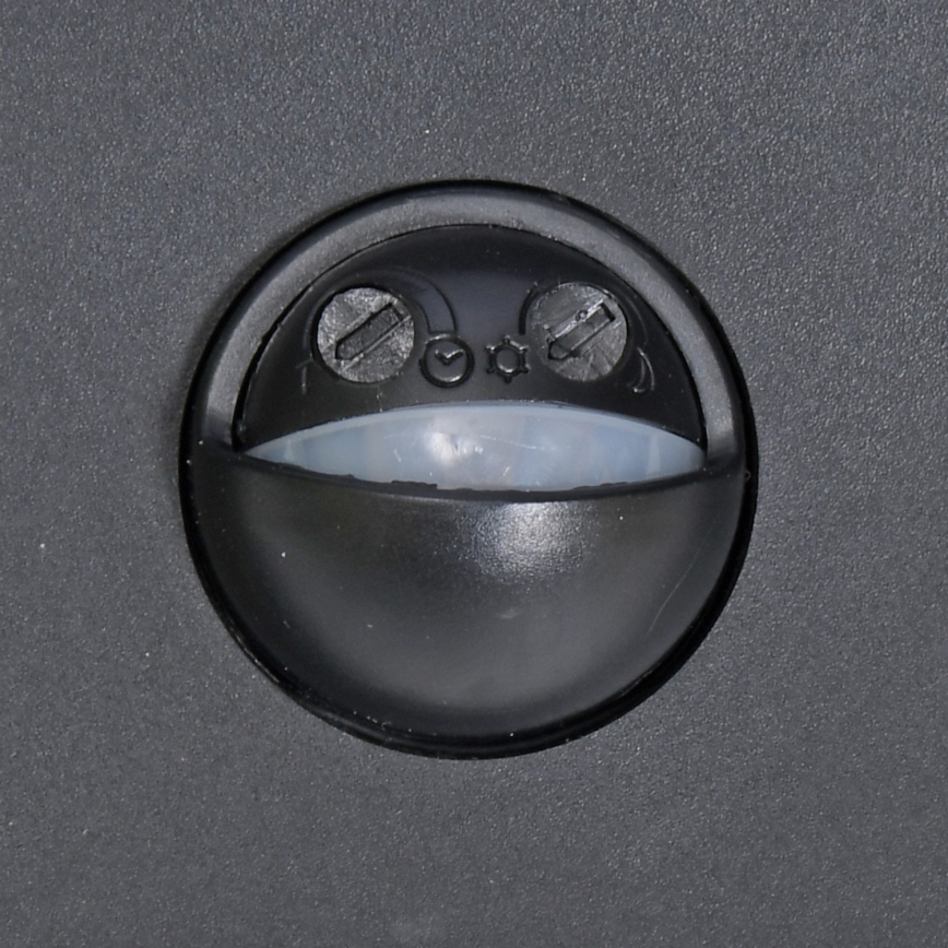 Brilagi - LED Utomhus Vägglampa med Sensor ARCELO LED/9W/230V IP44