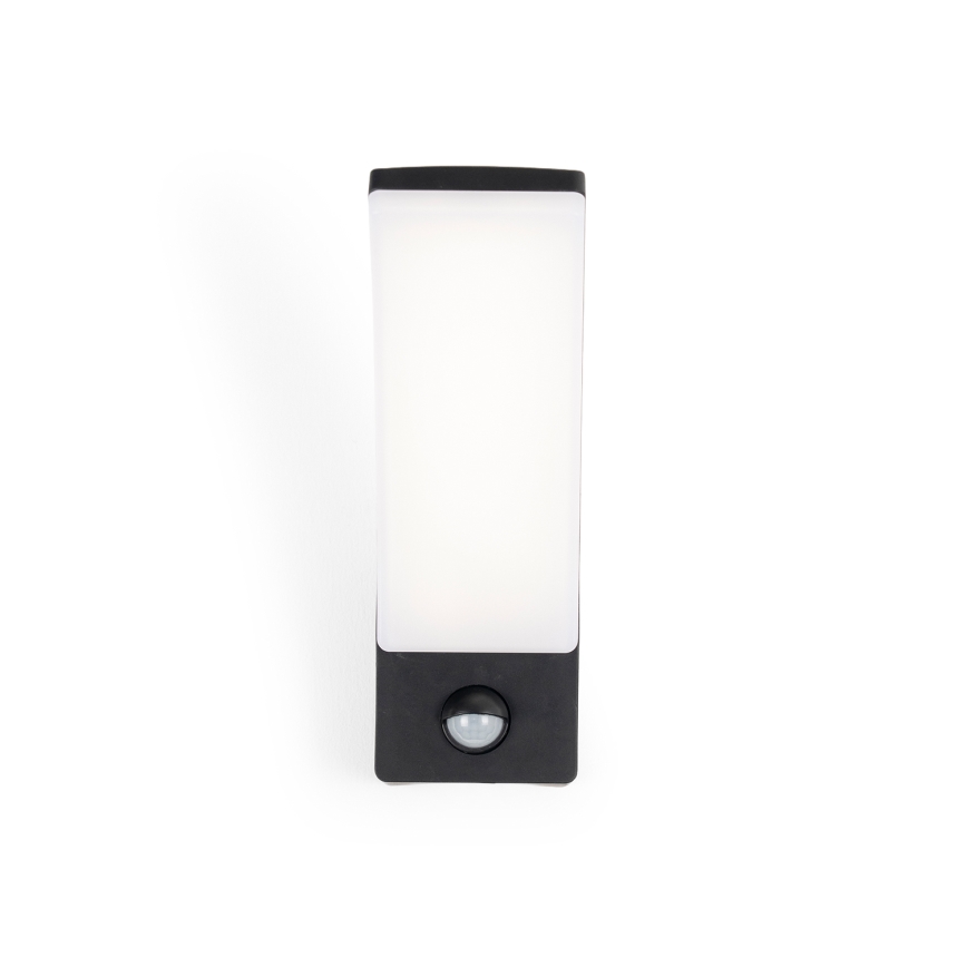 Brilagi - LED Utomhus Vägglampa med Sensor ARCELO LED/9W/230V IP44