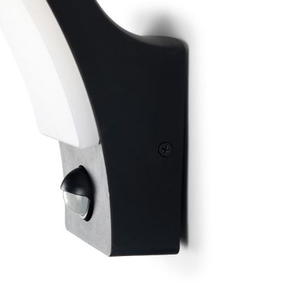 Brilagi - LED Utomhus Vägglampa med Sensor ARCELO LED/9W/230V IP44