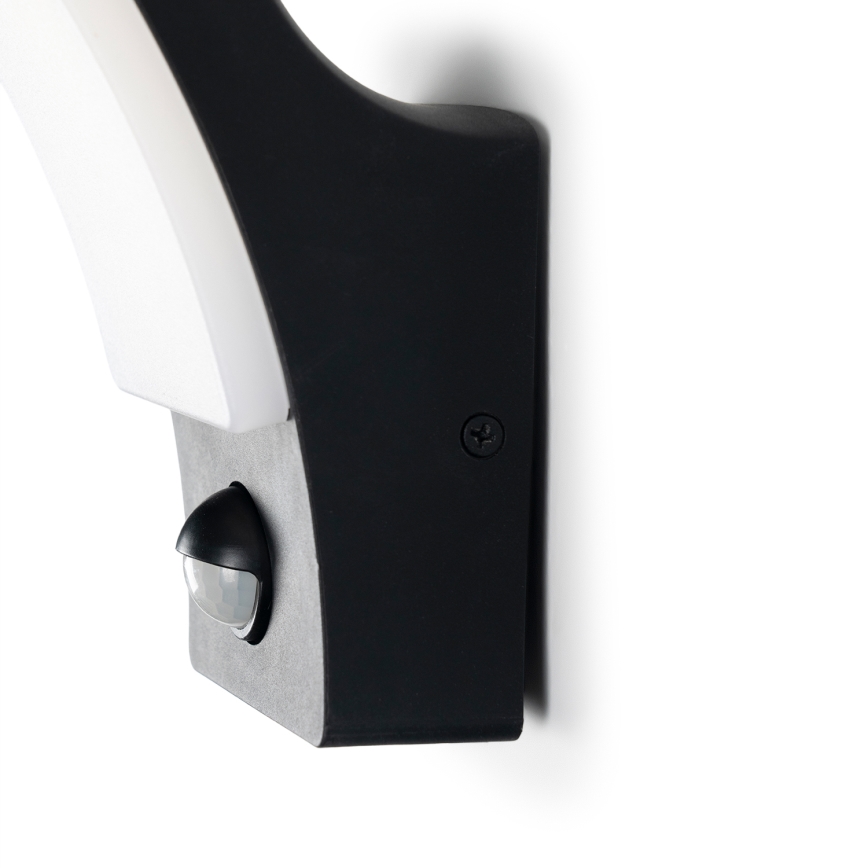 Brilagi - LED Utomhus Vägglampa med Sensor ARCELO LED/9W/230V IP44