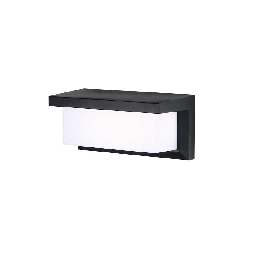 Brilagi - LED Utomhus vägglampa med sensor BRICKY LED/12W/230V svart IP54