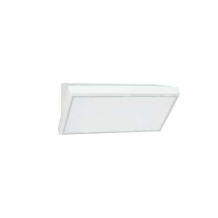 Brilagi - LED Utomhus Vägglampa med Sensor TRIANGLE LED/20W/230V vit IP65