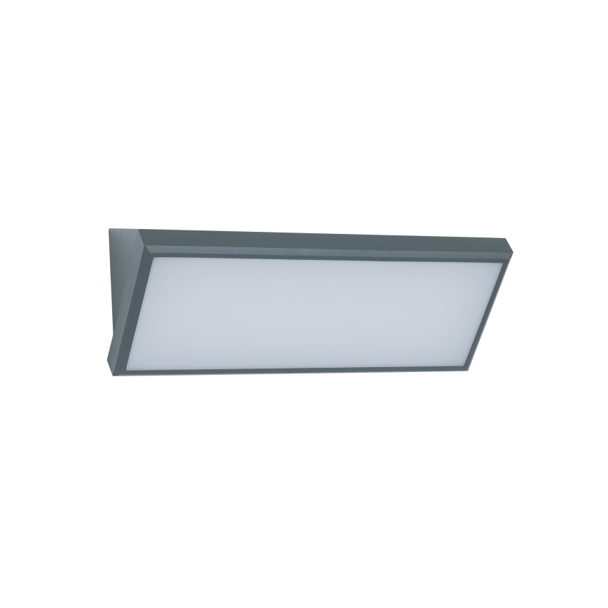 Brilagi - LED utomhusvägglampa med sensor TRIANGLE LED/42W/230V antracit IP65