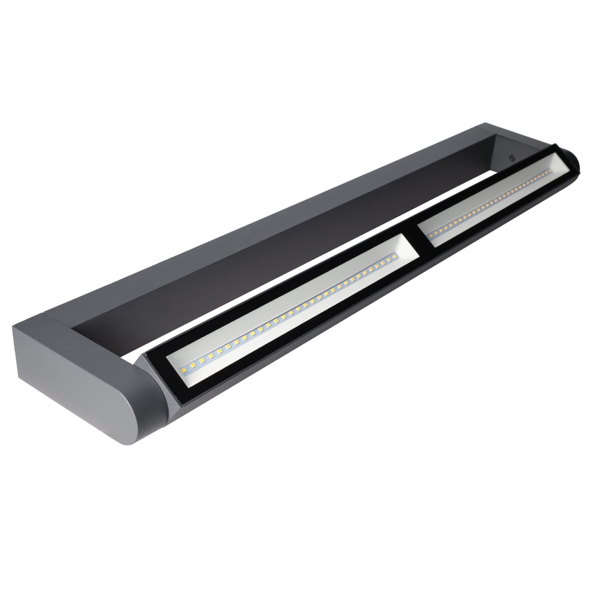 BRILAGI - LED Utomhus vägglampa för fasad SALERNO LED/24W/230V 66 cm antracit IP65