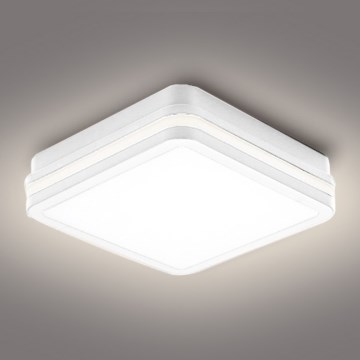 Brilagi - LED-utomhusarmatur BENE LED/24W/230V 26x26 cm vit IP54
