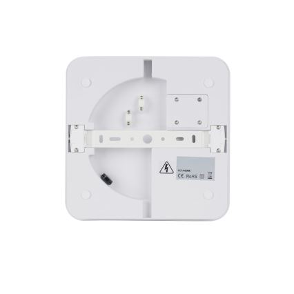 Brilagi - LED-utomhusarmatur BENE LED/24W/230V 26x26 cm vit IP54
