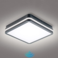 Brilagi - LED Utomhusbelysning med rörelsesensor BENE LED/24W/230V 26x26 cm antracit IP54