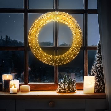 Brilagi - LED-utomhusdekoration för jul LED/6W/230V IP44 50 cm krans