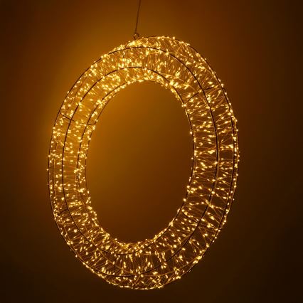 Brilagi - LED-utomhusdekoration för jul LED/6W/230V IP44 50 cm krans