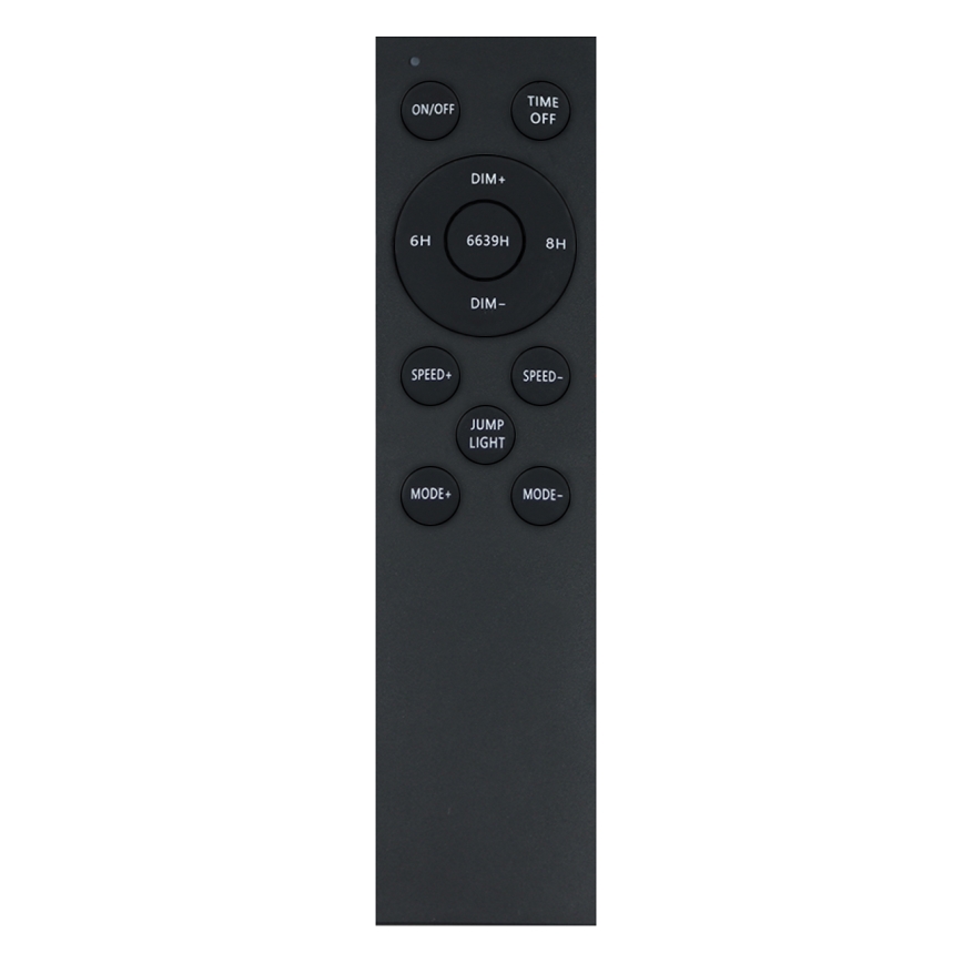 Brilagi - LED utomhus dekorativ ljusslinga GIRLANDA 25xE12/0,6W/230V 20m svart IP44 varmvit + fjärrkontroll