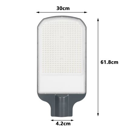 Brilagi - LED utomhusgatelykta URBANLIGHT LED/250W/230V antracit IP65