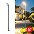 Brilagi - LED utomhusgatlampa med 3 m stolpe och vridbar led URBANLIGHT LED/50W/230V antracit IP65
