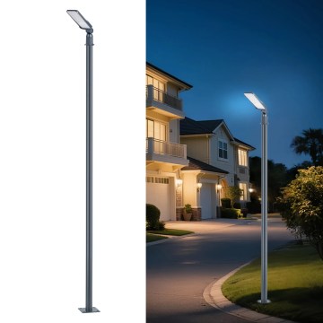 Brilagi - LED utomhusgatlampa med 3 m stolpe och vridbar led URBANLIGHT LED/50W/230V antracit IP65